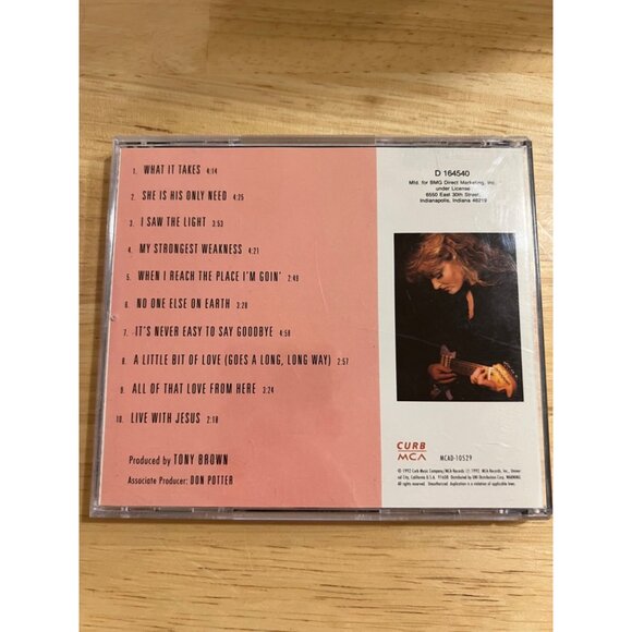 Wynonna "What It Takes" CD Album Country Music 1987 Club MCA Records - Picture 3 of 3